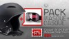 Pack masque + casque Bollé