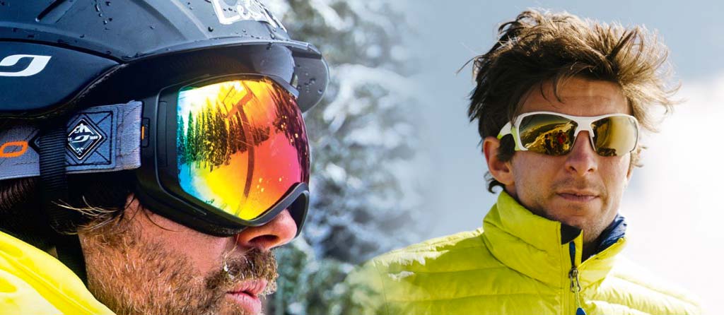 Masque de ski ou lunettes de soleil ?