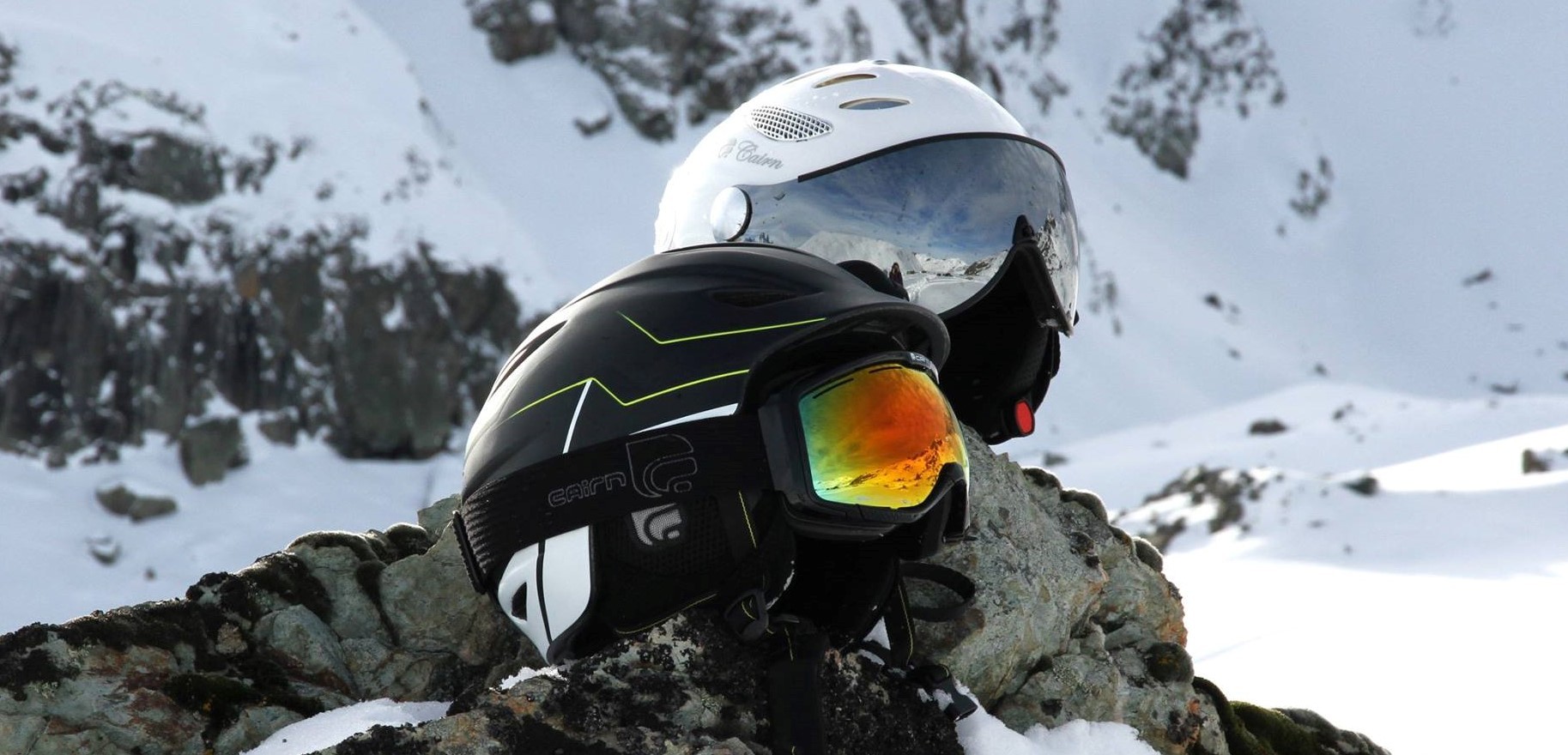 Les best-sellers : casque et masque de ski Cairn