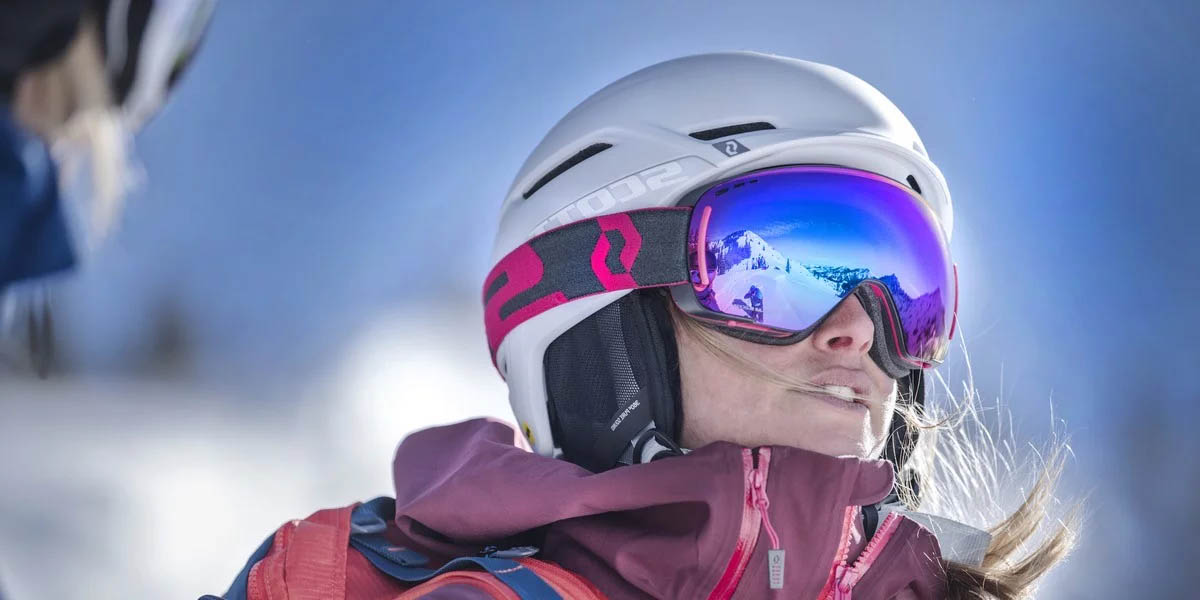 Casque De Ski Avec Lunettes D'hiver Sports De Plein Air Casque De